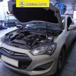 Чип-тюнинг хёндай Genesis coupe 2.0T в Москве www.dikolauto.ru